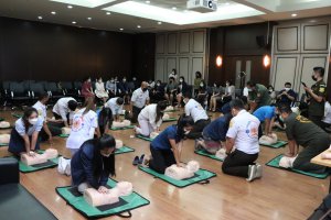 KM Smart Activity 1/66 “ฮาวทู เซฟ (ชีวิต) ให้ปลอดภัย ด้วย First Aid & CPR”
