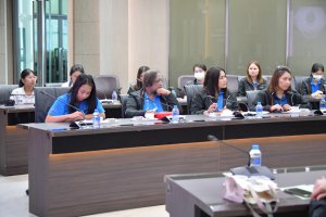 กิจกรรมการเรียนรู้ศูนย์ปฏิบัติการน้ำอัจฉริยะและ นวัตกรรมด้านการบริหารจัดการองค์กร กรมชลประทาน