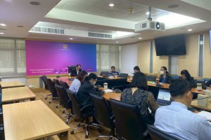 การประชุมคณะทำงานบริหารทรัพยากรบุคคลและองค์ความรู้ โครงการบริหารจัดการความรู้ (KM) สำนักงานเศรษฐกิจอุตสาหกรรม พ.ศ. 2568