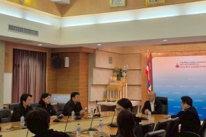 กิจกรรมแลกเปลี่ยนเรียนรู้ โดยการศึกษาดูงานภายนอก อาคารต้นแบบสาธิตการใช้พลังงานสุทธิเป็นศูนย์ “Net Zero Energy Building”   ณ กรมพัฒนาพลังงานทดแทนและอนุรักษ์พลังงาน